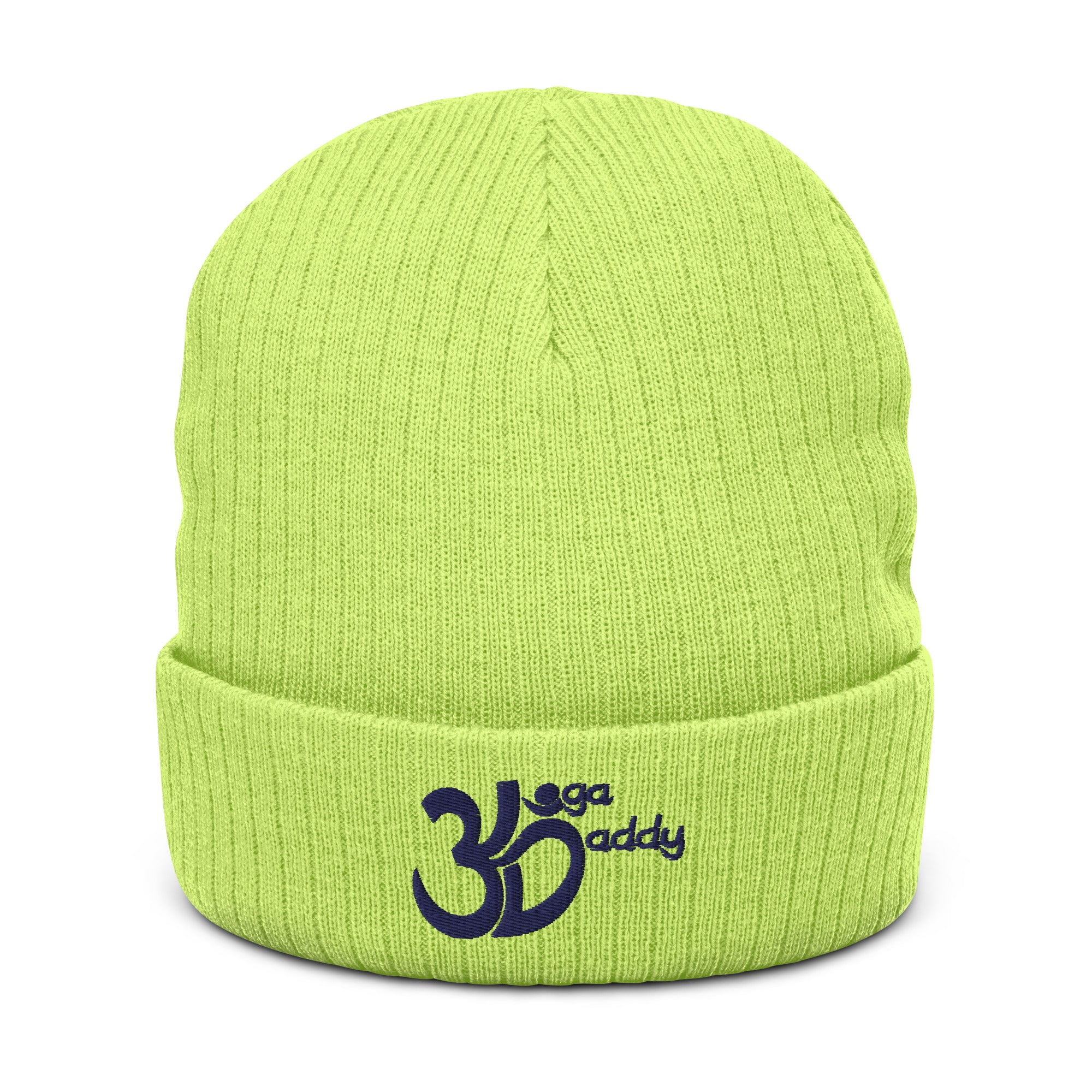 Ribbed knit beanie