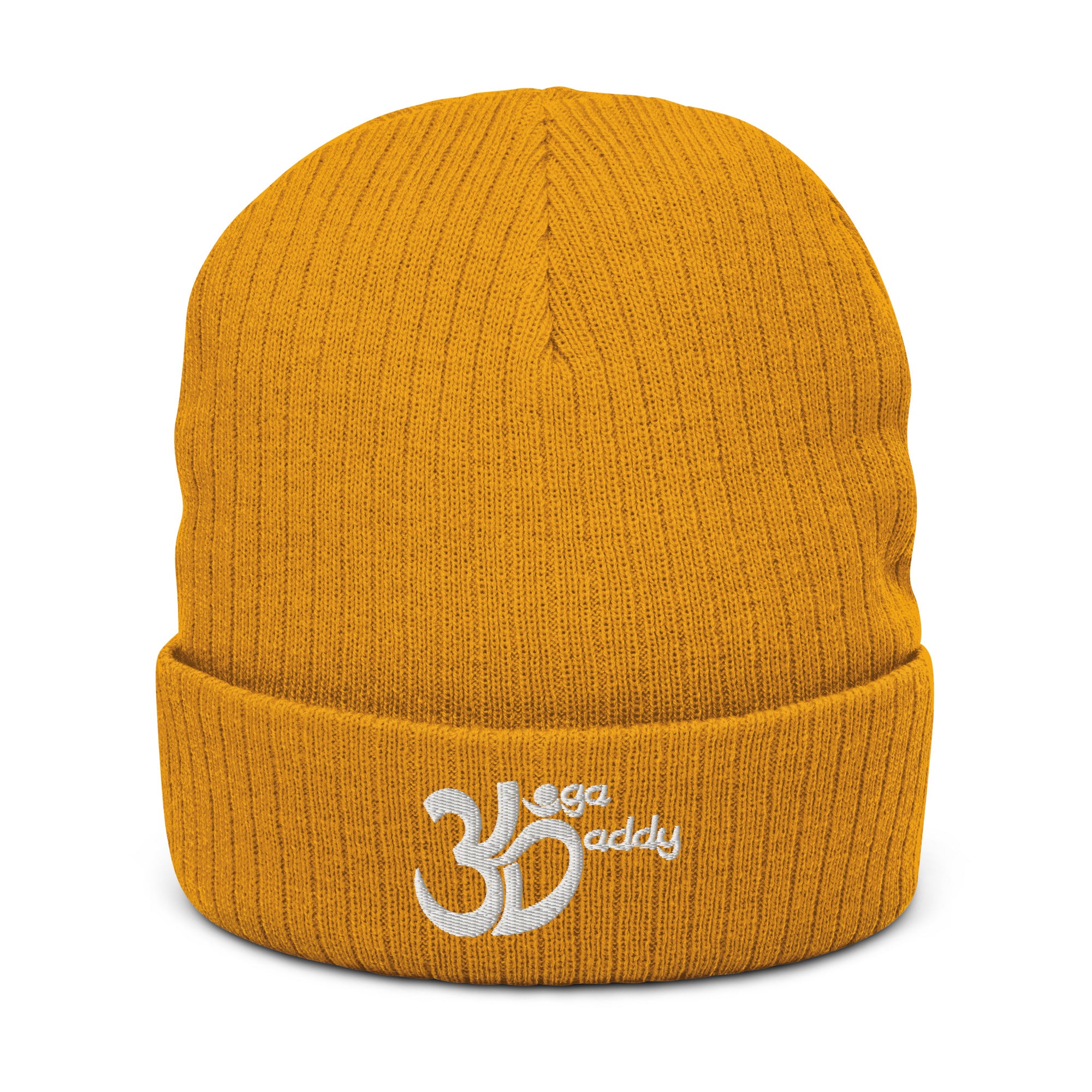 Ribbed knit beanie