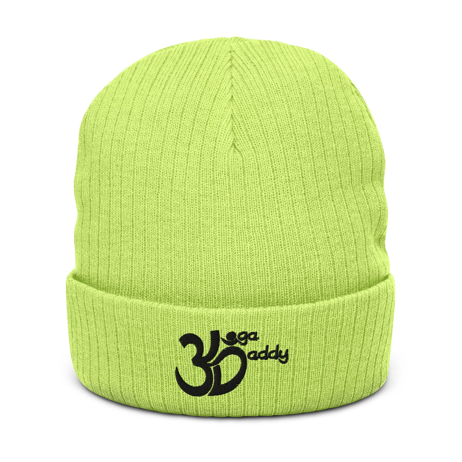 Ribbed knit beanie