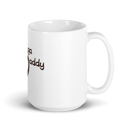 White glossy mug