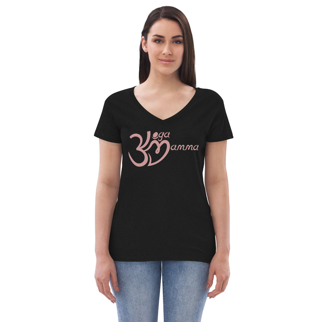 Women’s recycled v-neck t-shirt