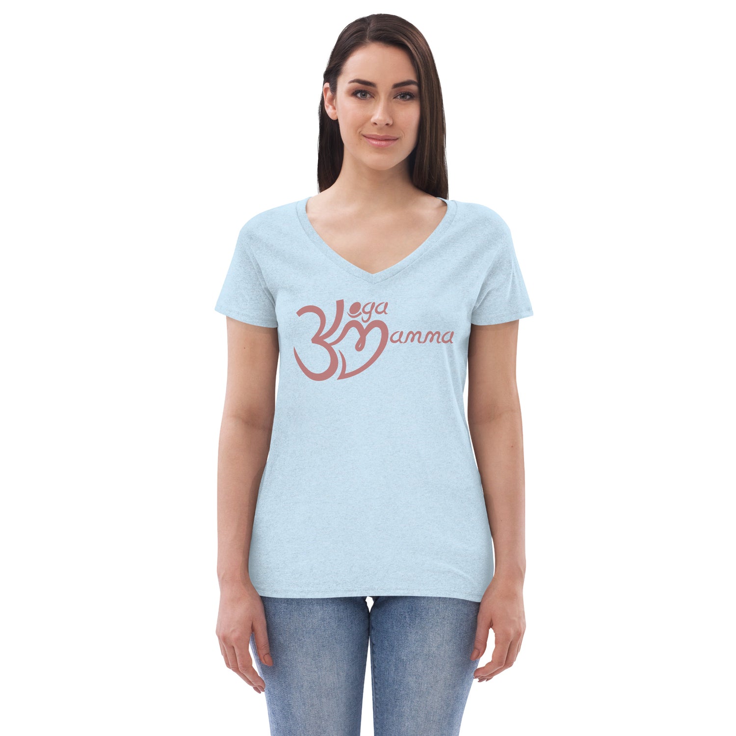 Women’s recycled v-neck t-shirt